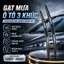 Cần Gạt Mưa Ô Tô 3 Đoạn Silicone Cao Cấp KATERNAL | Gạt Nước Kính Xe Hơi Chống Ồn, Ôm Sát Kính, Ngàm Chữ U