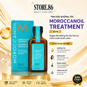 Tinh Dầu Moroccanoil Treatment 25ml | Mềm Mượt, Bóng Khỏe, Không Bết Tóc