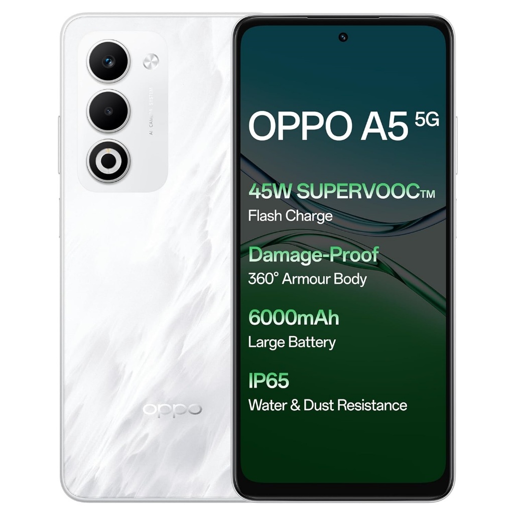 Điện thoại Oppo A5 5G (4GB/128GB) Dimensity 6300 Pin 6000mAh,Sạc nhanh 45W - Mới nguyên seal - Hàng nhập khẩu Nhật | BigBuy360 - bigbuy360.vn