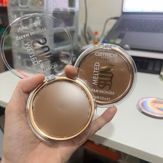 phấn nén catrice thuong dùng trong makeup