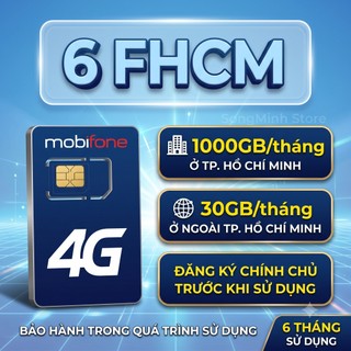 🔥SIM MOBIFONE DATA CỰC KHỦNG - GÓI DATA 6/12FHCM-HƠN 30GB/NGÀY=1000GB/31 NGÀY BẢO HÀNH 14 THÁNG🔥
