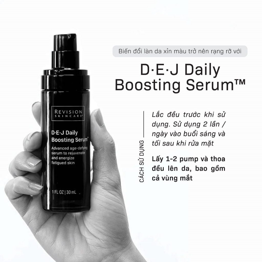 [Hàng Công Ty] Serum Revision Skincare D•E•J Daily Boosting Trẻ Hóa, Phục Hồi (Travel size 15ml)