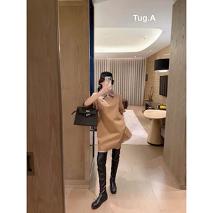 Váy polo phối cổ kẻ cộc tay #sieucappp
