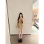 Váy thô LL CỔ BẺ KHOÁ NGỰC DÁNG XUÔNG #sieucappp