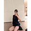 Váy thô LL CỔ BẺ KHOÁ NGỰC DÁNG XUÔNG #sieucappp