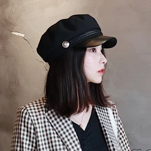 Mũ Beret Phong Cách Thủy Thủ Cá Tính Cho Nữ, Mũ Nồi Thời Trang Hàn Quốc
