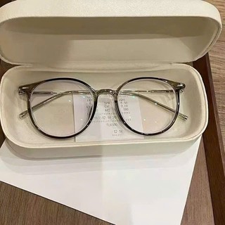 [MUA 1 TẶNG 1 PHỤ KIỆN] Gọng kính cận tròn nam nữ Libra khung nhựa dẻo phối kim loại dễ đeo phong cách Hàn Quốc