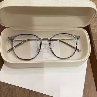 [MUA 1 TẶNG 1 PHỤ KIỆN] Gọng kính cận tròn nam nữ Libra khung nhựa dẻo phối kim loại dễ đeo phong cách Hàn Quốc