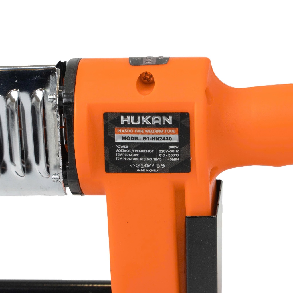 Máy hàn ống nhựa HUKAN G1-HN2430, Điều chỉnh nhiệt 0 - 300 độ C, Công suất lớn 900W - Chính Hãng
