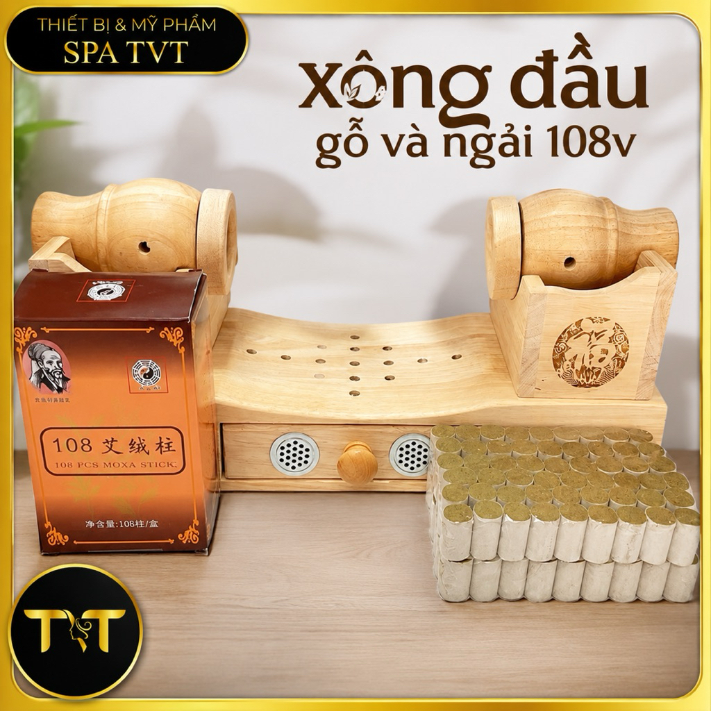 BỘ XÔNG MẮT NGẢI CỨU, BỘ XÔNG ĐẦU NGẢI CỨU GỖ TVT, THƯ GIÃN, GIẢM CĂNG THẲNG, HỖ TRỢ NGỦ NGON