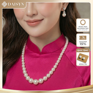[ DAISYN ] N795 dây chuyền hạt ngọc nhân tạo ,  chuỗi hạt ngọc nhân tạo đá mang áo dài sang trọng cho nữ