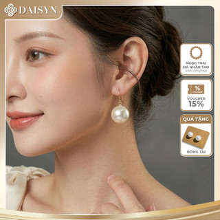 [ DAISYN ] N953 Bông tai nữ hạt ngọc trai nhân tạo nhiều kích thước xinh xắn cho nữ