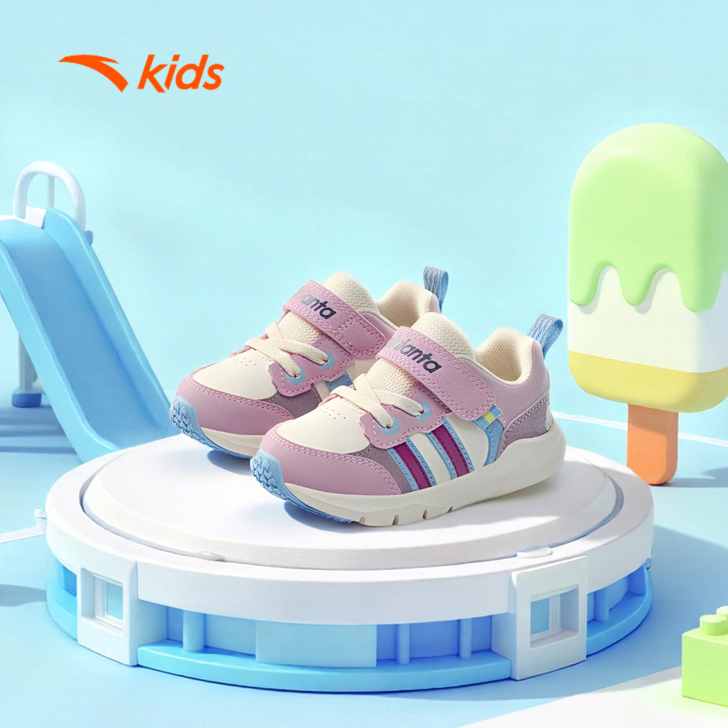 Anta Kids Giày Tập Đi Bé Gái Size 20-27 A22610015