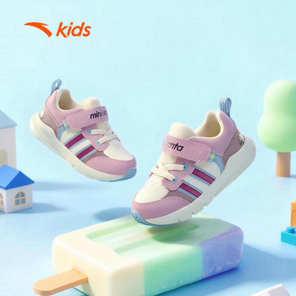 Anta Kids Giày Tập Đi Bé Gái Size 20-27 A22610015