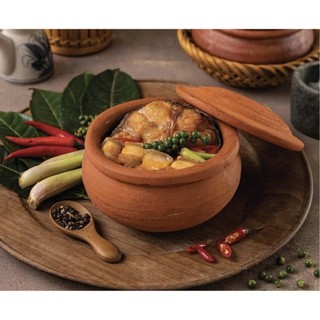 Niêu Đất, Nồi Đất Nấu Cơm, Kho Cá Không Tráng Men, Niêu,Nồi Đất Phù Lãng Hàng Thủ Công Vuốt Tay