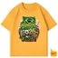 Áo Thun Brazil 2026 Cho Bé – Thiết Kế Bóng Đá Quốc Tế Cực Chất, Form Unisex Hot Trend