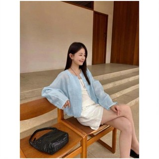 Áo Khoác Linen Phong Cách Đơn Giản - A20
