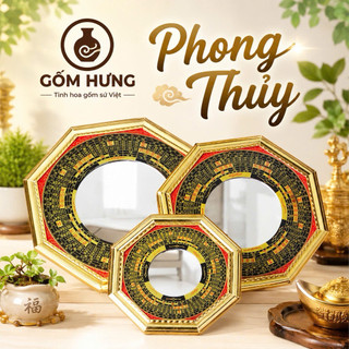 Gương Bát Quái La Kinh Lồi Trấn Trạch Hoá Giải Phong Thuỷ Xấu- Mang May Mắn Đến Cho Gia Đạo- Phong Thuỷ Cao Cấp