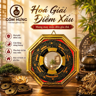 Gương Bát Quái La Kinh Lồi Trấn Trạch Hoá Giải Phong Thuỷ Xấu- Mang May Mắn Đến Cho Gia Đạo- Phong Thuỷ Cao Cấp