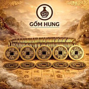 Đồng Xu Âm Dương- Xu Xin Đài-Xu Gieo Quẻ-Đồng Xu Ngũ Đế Phong Thuỷ