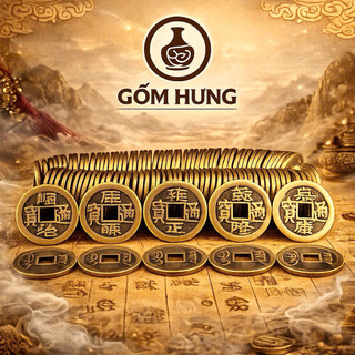 Đồng Xu Âm Dương- Xu Xin Đài-Xu Gieo Quẻ-Đồng Xu Ngũ Đế Phong Thuỷ