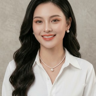 [ DAISYN ] N742 dây chuyền ngọc nhân tạo dây hạt 3li mặt hạt 12li ngọc nhân tạo xinh xắn cho nữ