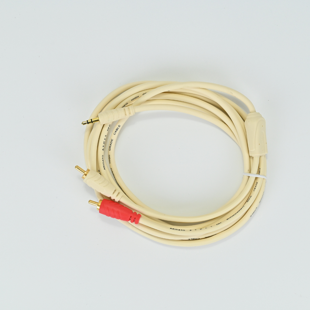 Dây Loa 1 Ra 2 AV Arigato Chính Hãng Cáp Chia Âm Thanh RCA Kết Nối Laptop PC Tivi Amply Chất Lượng Cao