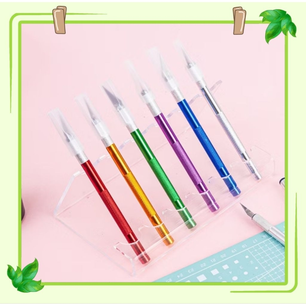 🌿Dao Rọc Giấy Khắc, Tỉa ,Mô Hình, Cắt Giấy Chính Xác ,tiện lợi🫟(được chọn màu)