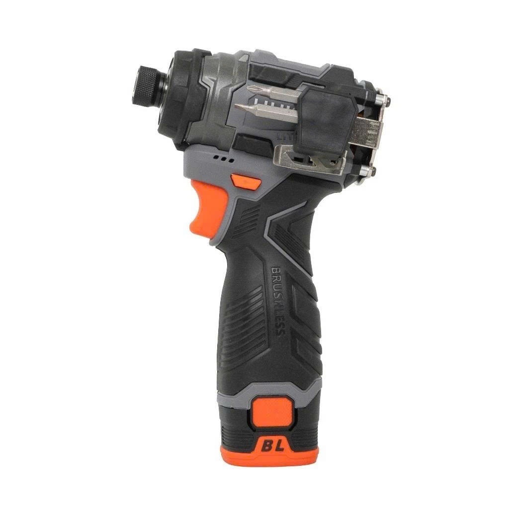 Chuyên vít có búa dùng pin HUKAN G1-V141LUX, Lực siết 140Nm, 3 chỉnh tốc nhanh - Không chổi than