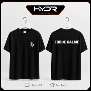 Áo thun local brand HYDR Force Calme form Overfit unisex nam nữ streetwear, cotton 100%, | HYDR - FC