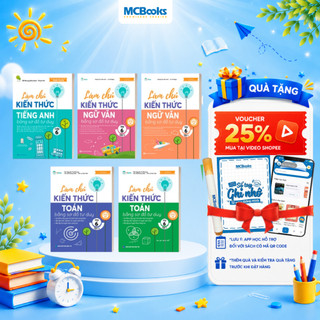 Sách - Combo Làm chủ kiến thức bằng sơ đồ tư duy Toán - Ngữ Văn - Tiếng Anh Lớp 6 - TKBooks