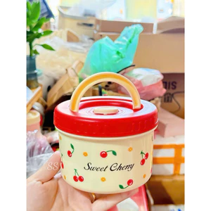 Hộp Đựng Cơm Chery Có Quai XáchNắp Kín Chống Tràn, Dùng Đi Học Đi Làm