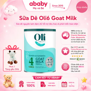Sữa Dê Nguyên Kem đạm A2 Oli6 Goat Milk Úc 800g Số 1 2 3 chính hãng
