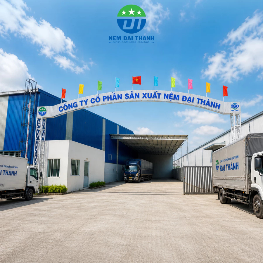 [TẶNG 2 GỐI NGỦ] Nệm Cao Su Non Đa Tầng AMERICAN GẤP 3 Đại Thành Cao Cấp, Thoải Mái Cho Cơ Thể | BigBuy360 - bigbuy360.vn