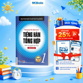 Sách - Tiếng Hàn tổng hợp dành cho người Việt Nam - Sách bài tập sơ cấp 1