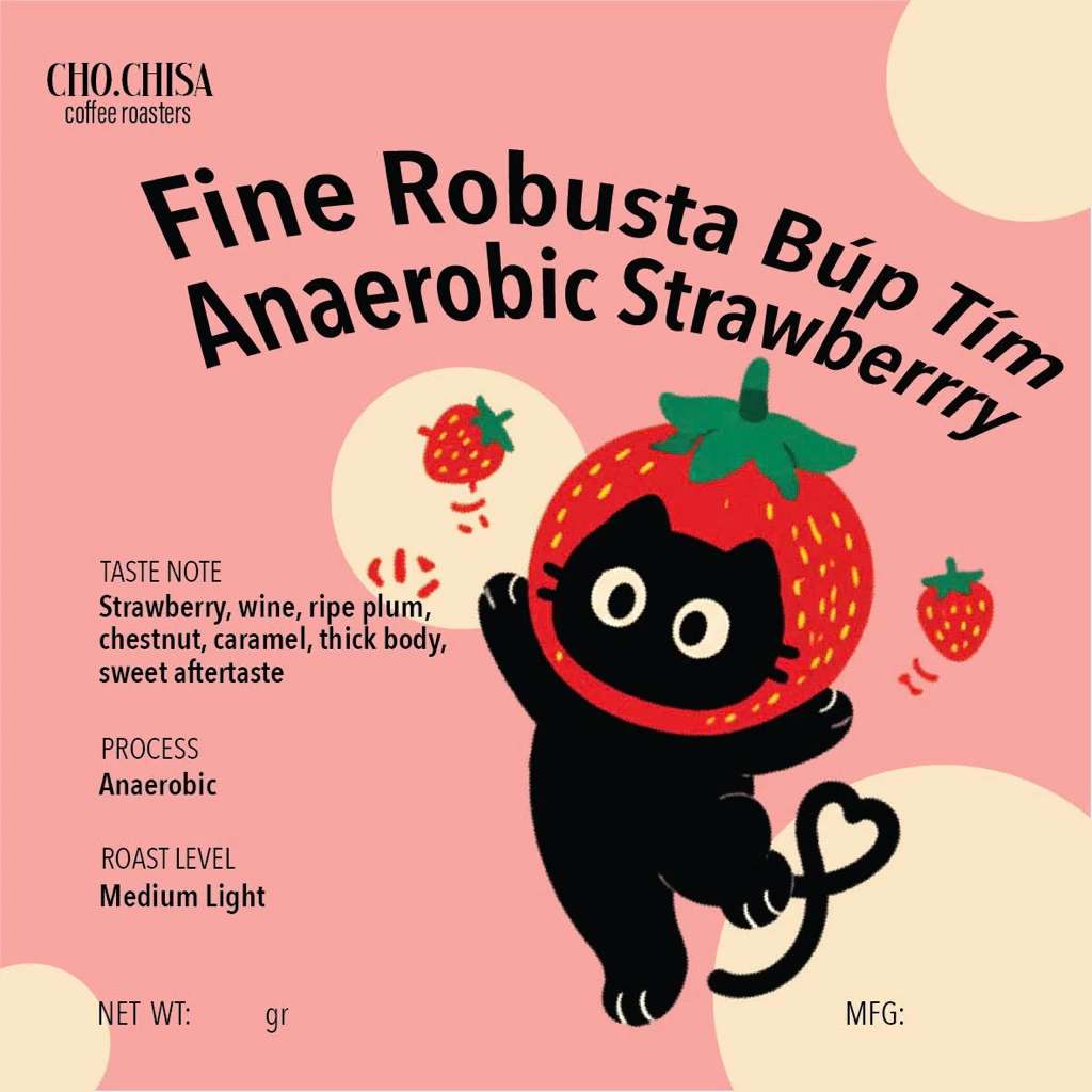 Cà Phê Fine Robusta Búp Tím - Lâm Đồng - Special Anaerobica Natural - Đã bao gồm 8% VAT