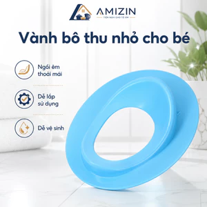 bệ thu nhỏ bồn cầu cho bé, bệ vệ sinh cho bé đi vệ sinh thoải mái 5439 AMIZIN