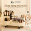 Kệ đựng mỹ phẩm , nước hoa xoay 360 độ