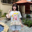 Set Bộ Đùi Cotton Giấy Quần Kaki Mềm Áo Phối Ren Cao Cấp Chuẩn QC Freesize Dưới M64 Dưới 60kg
