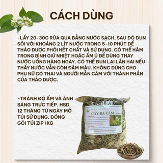 Cây Dạ Cẩm Khô 1kg Nguyên Chất | Dược Liệu Khô Chọn Lọc | Thảo Dược Đạt Huyền