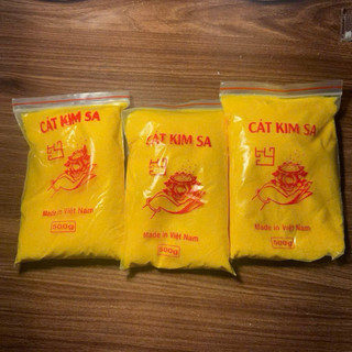 Cát Kim Sa Bốc Bát Hương Phong Thuỷ-Cát Vàng Thạch Anh Thu Hút Tài Lộc,May Mắn-Cát Vàng 500g