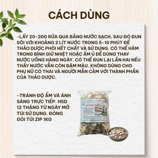 Hoài Sơn Khô 1kg Nguyên Chất | Dược Liệu Khô Chọn Lọc | Thảo Dược Đạt Huyền