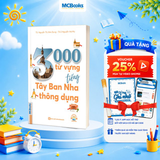 Sách - 3000 Từ Vựng Tiếng Tây Ban Nha Thông Dụng