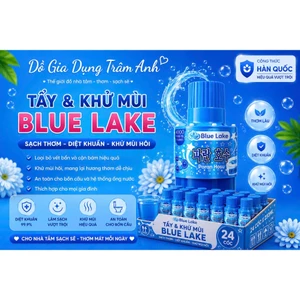 Thùng 24 LọThả Bồn Cầu Toilet Blue Lake 180g - Khử Mùi,Diệt Khuẩn,Thơm Mát