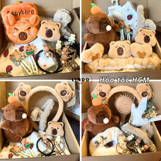 Quà Sinh Nhật LINDO, Set Quà Capybara Cute Tặng Bạn Gái Các Dịp Đặc Biệt, 8/3, 20/10, Valentine...