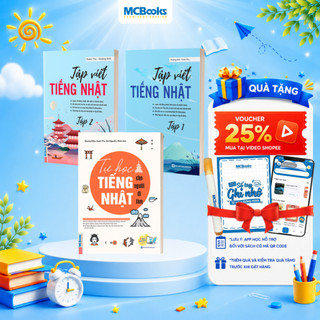 Sách - Combo Tự học tiếng Nhật cho người đi làm và tập viết tiếng Nhât