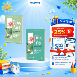 Sách - Combo Tiếng việt dành cho người Hàn Trung cấp