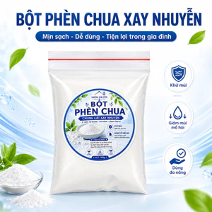 Bột Phèn Chua Chưng Cất, Hỗ Trợ Khử Mùi Cơ Thể, Giảm Mùi Mồ Hôi
