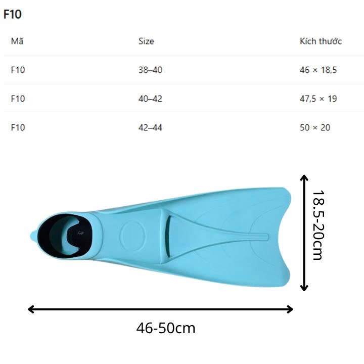 Chân Vịt Bơi Lội Chính Hãng WAVE Model F6886 - Nhẹ, Lướt Nhanh, Tập Bơi Tốt