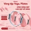 Vòng Tập Gym, Yoga , Pilates Finess - Dụng Cụ Tập Thể Dục Tại Nhà Giúp Thon Gọn, Săn Chắc Toàn Thân
